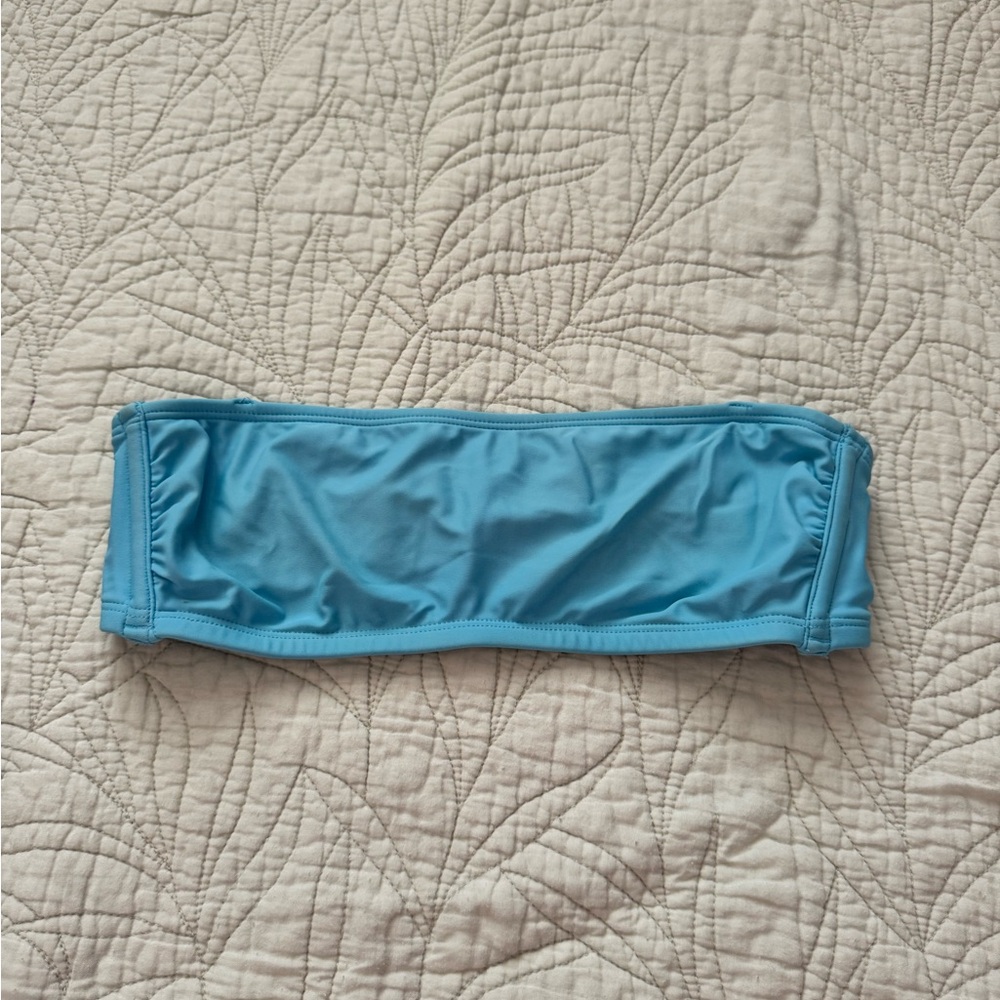 Xhilaration Light Blue Bikini Bandeau Top
